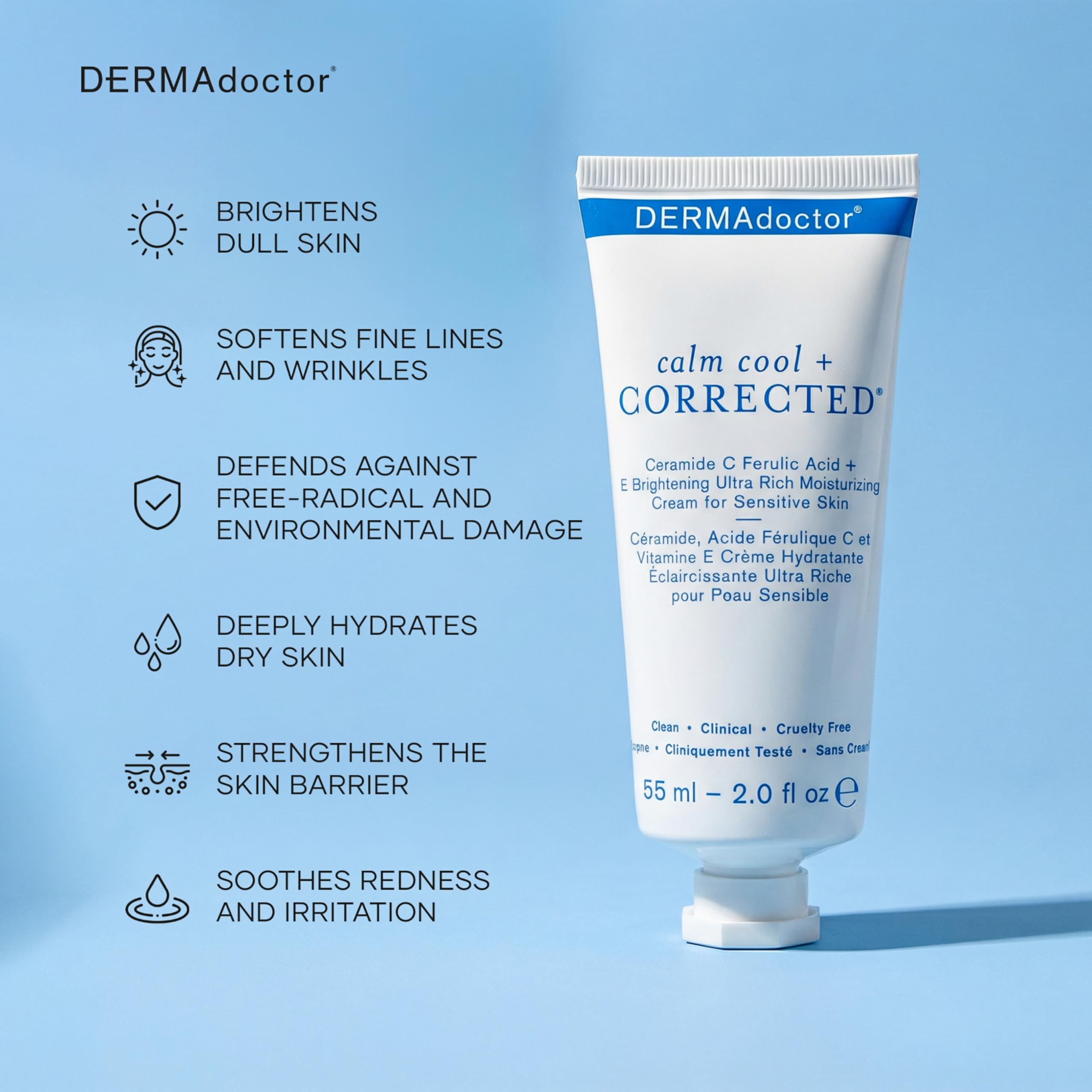 Amazon.com : DERMAdoctor Ceramide Serum Skin Barrier Cream